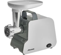 Электромясорубка АКСИНЬЯ КС-2007 белый с серым, 2000 Вт (4) Р1-00022357