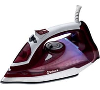 Утюг электро SAKURA SA-3072CR 380мл 2600 Вт керам самоочист анти-капля УТ000001977