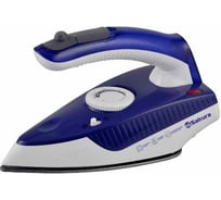 Утюг электро SAKURA SA-3069NBL 1000Вт нерж дорожн РТ-00069571