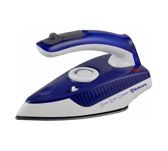 Утюг электро SAKURA SA-3069NBL 1000Вт нерж дорожн РТ-00069571 1