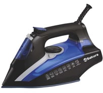 Утюг электро SAKURA SA-3061CBL Premium 2600Вт керам.подошва автооткл пар.увлажнение самоочист РТ-00063941