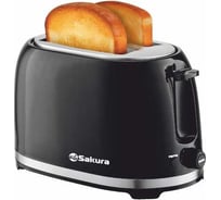Тостер SAKURA SA-7610BK 850Вт черный РТ-00069444