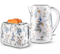 Чайник электрический BRAYER 1083BR + Тостер BR2103 BR1083+BR2103