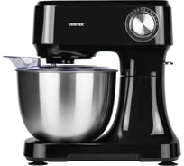 Планетарный миксер Centek черный, 1300Вт, чаша 3,5л 3 насадки, 12 скоростей + импульс CT-1152