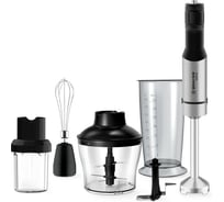 Блендер погружной BRAYER 1266BR 1500 Вт, венчик, измельчитель 600 мл, стакан 800 мл, кофемолка, лед BR1266