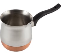 Стальная кофеварка Mallony CW-1000C с медным дном 1000 мл турка/молочник 985215