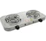 Двухконфорочная электроплитка Atlanta ATH-1741 silver 1