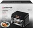Аэрогриль BRAYER 2055BR 2200 Вт,11 л, t. 200С, съемная решетка, LED-дисплей, 10 программ BR2055 6
