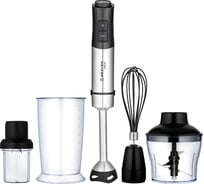 Блендер погружной BRAYER 1267BR 1500Вт, венчик, измельчитель600мл, стакан800мл, кофемолка, 12скор-й BR1267