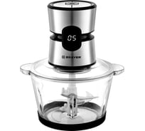 Измельчитель BRAYER 1409BR 800 Вт, Стекл чаша 2 л, 4 лезвия из нержав, LED дисплей BR1409