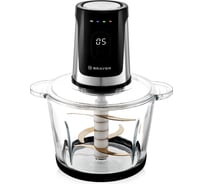 Измельчитель BRAYER 1408BR 800 Вт, стекл чаша 3 л, 6 лезвий из титана, LED дисплей BR1408