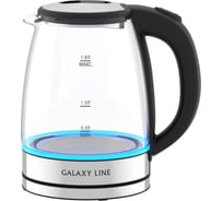 Чайник электрический Galaxy Line (1.8 л, 2000 Вт, стекло) GL 0563, 7010105630