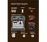 Кофеварка Weissgauff WCM-240 DBx Cappuccino ColorTouch 439123 26
