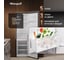 Холодильник Weissgauff WRK 2010 D Inverter NoFrost Black 441109 10