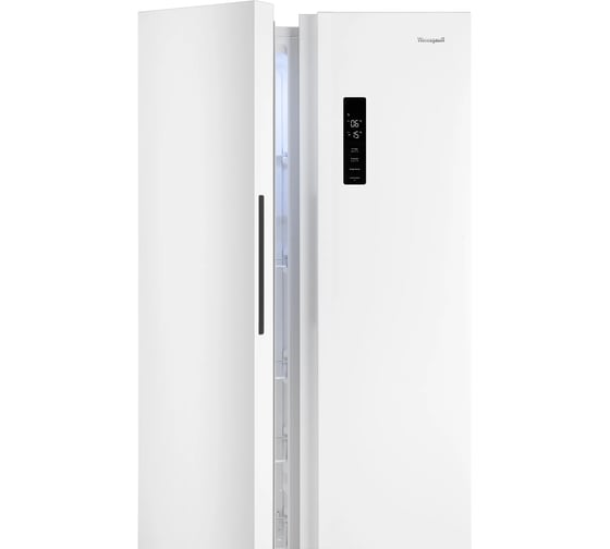 Холодильник Weissgauff WSBS 410 Inverter NoFrost White 439640