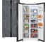 Холодильник Weissgauff WSBS 500 Inverter NoFrost Rock Glass 433053 3