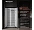 Холодильник Weissgauff WSBS 600 XB NoFrost Inverter Water Dispenser 431526 15
