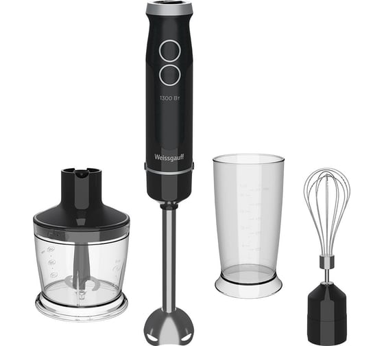 Блендер погружной Weissgauff WHB 251 PKB Silent Mix 436162