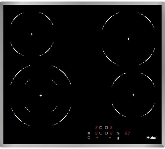 Стеклокерамическая варочная поверхность Haier HHY-C64DFB TD0032398RU
