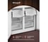 Холодильник Weissgauff WCD 450 Rock Glass NoFrost Inverter 437286 5