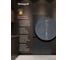 Холодильник Weissgauff WCD 450 Rock Glass NoFrost Inverter 437286 24