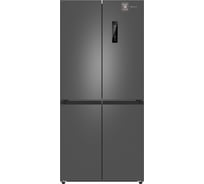 Холодильник Weissgauff WCD 450 Dark Grey NoFrost Inverter 437285