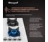 Газовая панель Weissgauff HGG 640 WG Nano Glass 433086 12