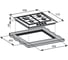 Газовая панель Weissgauff HGG 640 BGB 431493 5