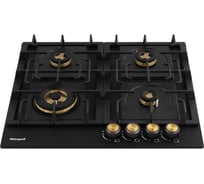 Газовая панель Weissgauff HGG 641 BV Volcano Burner Nano Matt Glass 433630