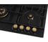 Газовая панель Weissgauff HGG 641 BV Volcano Burner Nano Matt Glass 433630 7