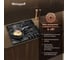 Газовая панель Weissgauff HGG 6441 BG Brass 436188 10