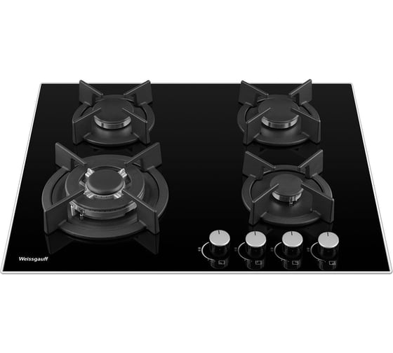 Газовая панель Weissgauff HGG 640 BG Nano Glass 433085