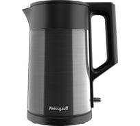 Чайник электрический Weissgauff  WK 1510 Nero BodyCool 435220