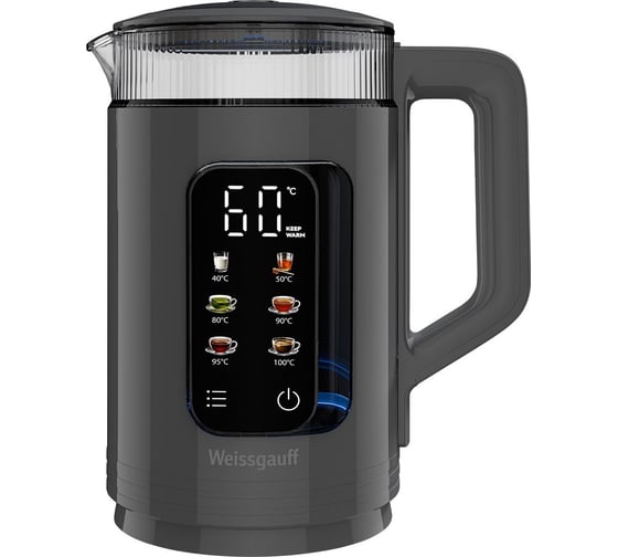 Чайник электрический Weissgauff WK 1520 Dt Touch BodyCool 437947