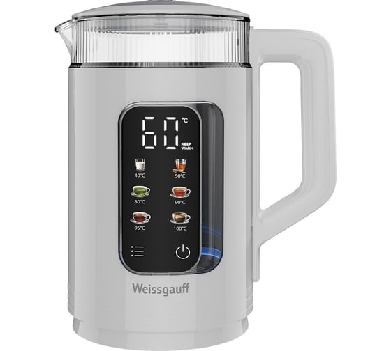 Чайник электрический Weissgauff  WK 1520 Dw Touch BodyCool 437948