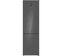 Холодильник Weissgauff WRK 2000 Full NoFrost Inverter Grey Glass 439624