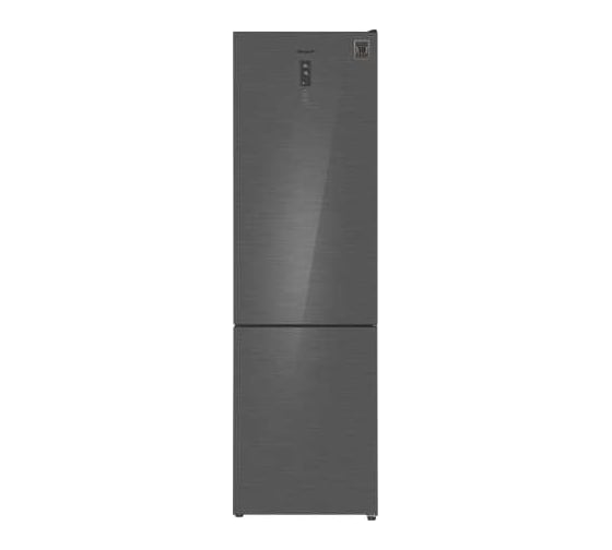 Холодильник Weissgauff WRK 2000 Full NoFrost Inverter Grey Glass 439624