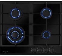 Газовая панель Weissgauff HGG 641 BGh Black Edition 440705
