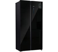 Холодильник TESLER RSD-537BI BLACK GLASS 00000203694