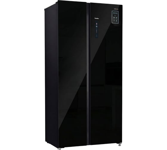 Холодильник TESLER RSD-537BI BLACK GLASS 00000203694