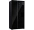 Холодильник TESLER RSD-537BI BLACK GLASS 00000203694 1