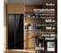 Холодильник TESLER RSD-537BI BLACK GLASS 00000203694 2