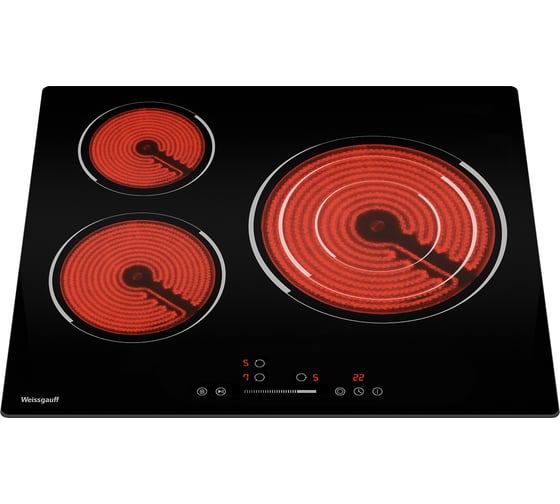 Стеклокерамическая панель Weissgauff HV 633 BS 433480