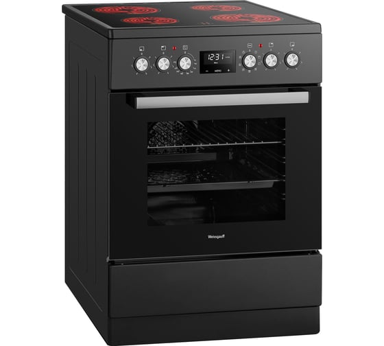 Стеклокерамическая плита Weissgauff WES E12V15 BE 432303