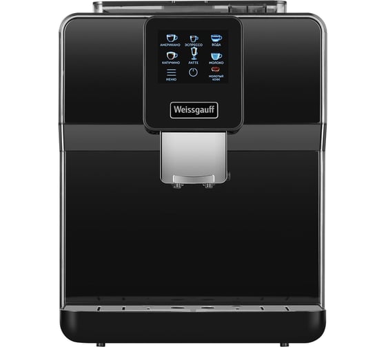 Кофемашина Weissgauff WCM-330 TFT Touch Cappuccino Nero 434500