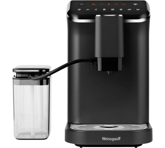 Кофемашина Weissgauff WCM-325 Black Automatic Touch Cappuccino 432992