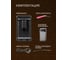 Кофемашина Weissgauff WCM-325 Black Automatic Touch Cappuccino 432992 19