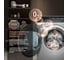 Стиральная машина Weissgauff WMD 58411 Direct Drive Inverter Premium Steam Steel 433418 23