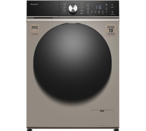 Стиральная машина Weissgauff WMD 61211 D Inverter Steam Champagne 439108