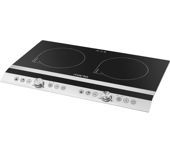 Черный жемчуг электрическая индукционная безимпульсная плитка MARTA MT-HP4223C 40838